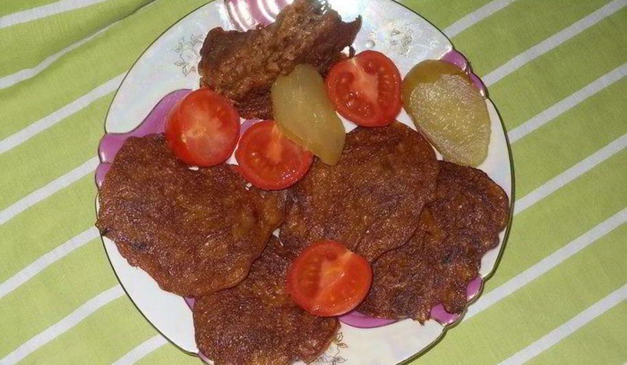 Рецепт оладий капустных с черным перцем