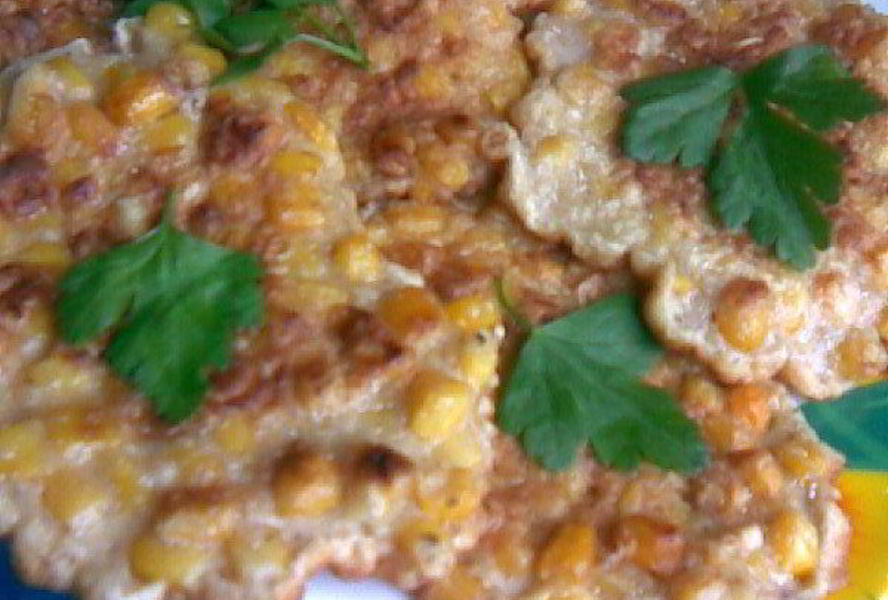 Оладьи кукурузные