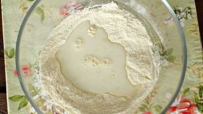 оладьи на молоке и сухих дрожжах