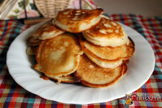 Оладьи на ряженке