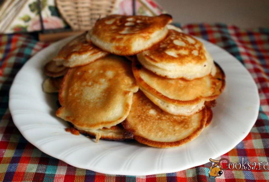 Оладьи на ряженке