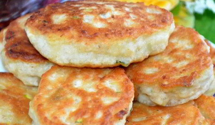 Рецепт оладий овсяных с кабачком