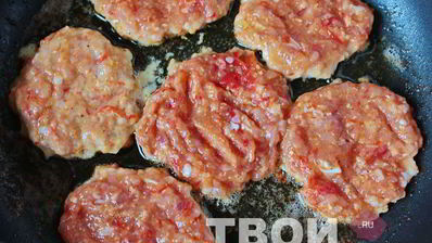 оладьи с фаршем