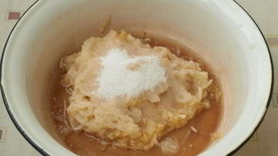 оладьи с грушами и бананом