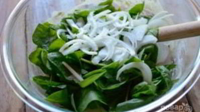 оладьи с картофелем и шпинатом