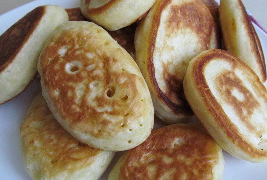 Оладьи с кукурузной мукой