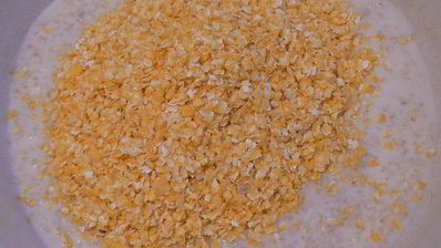 оладьи с кукурузными хлопьями