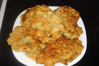 Оладьи с кукурузой