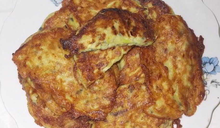 Рецепт оладий с моцареллой