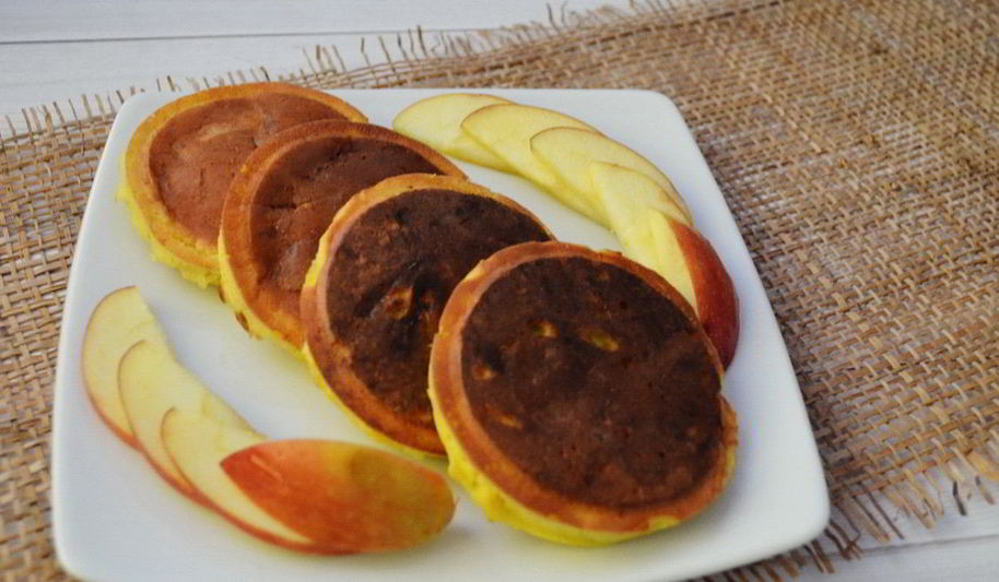 Рецепт оладий с яблоками