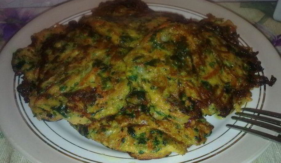 Рецепт овощных оладушек