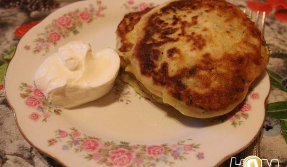 Рецепт овощных оладий