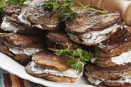 Печеночные оладьи