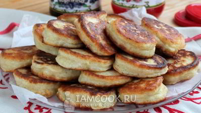 пышные оладьи на кислом молоке