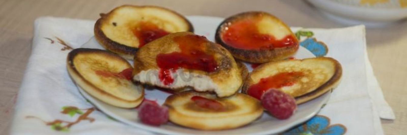 Пышные оладьи на молоке без дрожжей