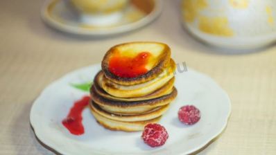 пышные оладьи на молоке без дрожжей