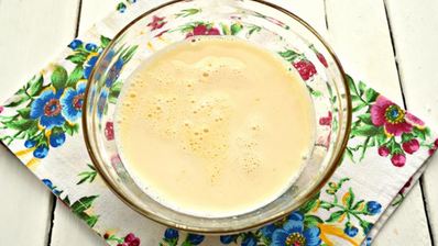 пышные оладьи на молоке с маком