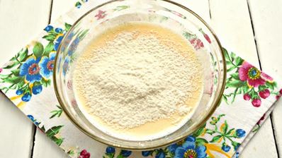 пышные оладьи на молоке с маком