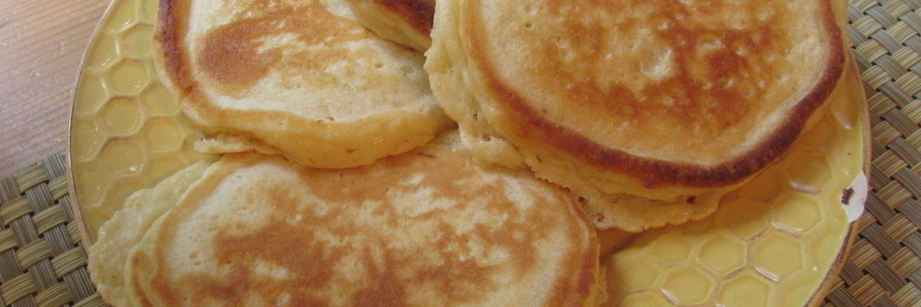 Пышные оладьи на молоке