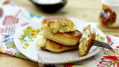 пышные оладьи на простокваше