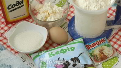 пышные оладьи с творогом на кефире