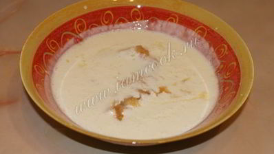 пышные оладьи с яблоком на кефире