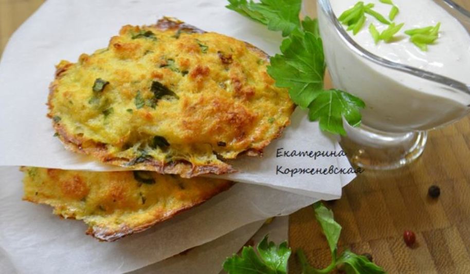 Рецепт рыбных оладушек с йогуртовым соусом