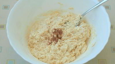 творожно-банановые оладьи