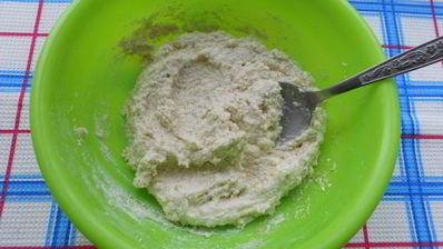 творожные оладьи с овсянкой и бананом