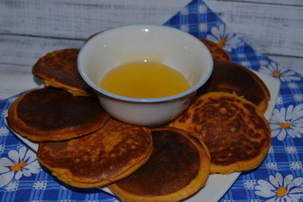 Тыквенные оладьи