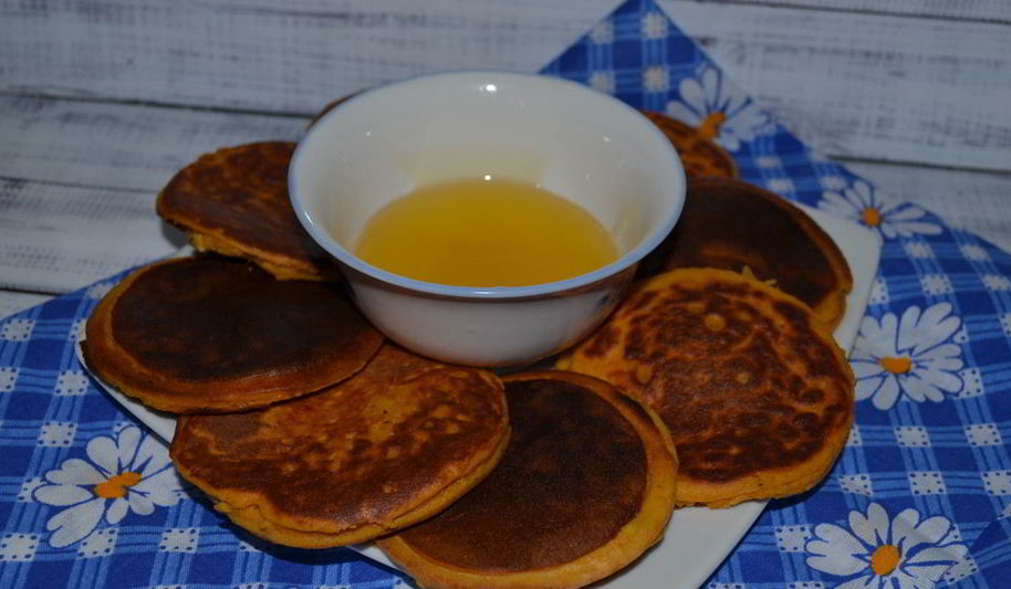 Рецепт тыквенных оладий