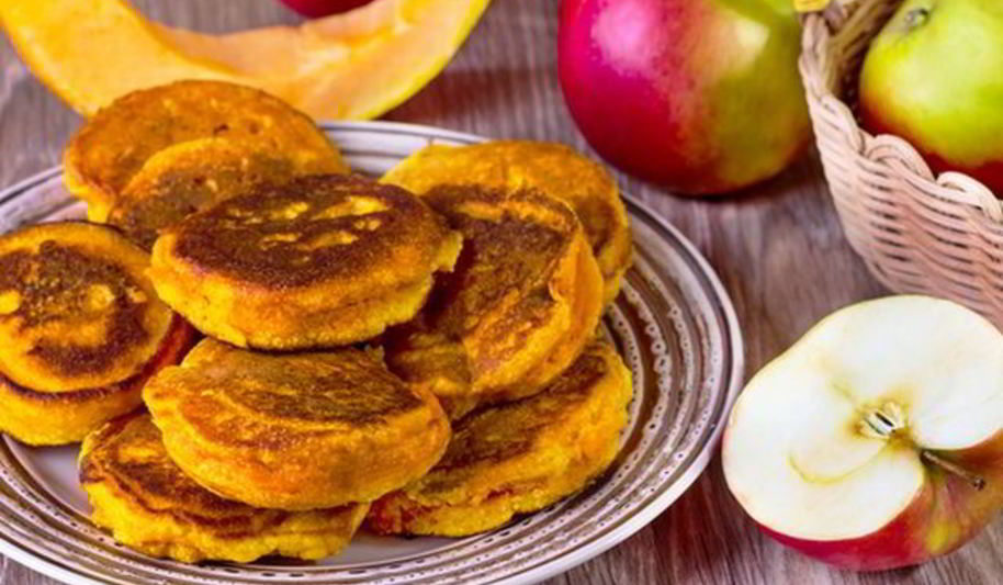 Рецепт яблочных оладий