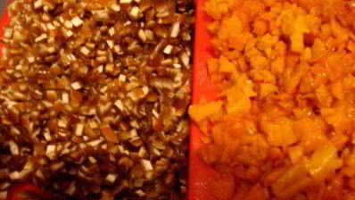 пахлава с финиками и курагой