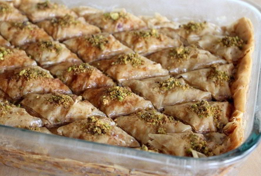 Пахлава с фисташками