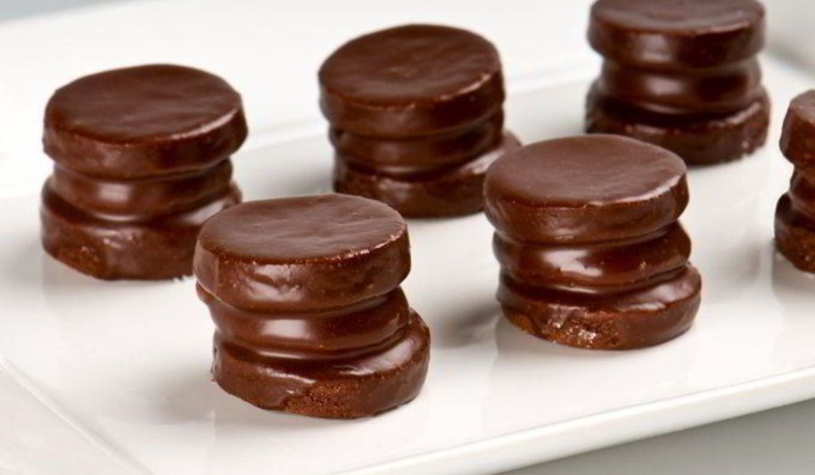 Рецепт арахисового печенья в шоколадной глазури