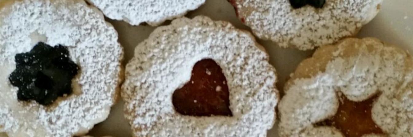 Австрийское печенье с вареньем