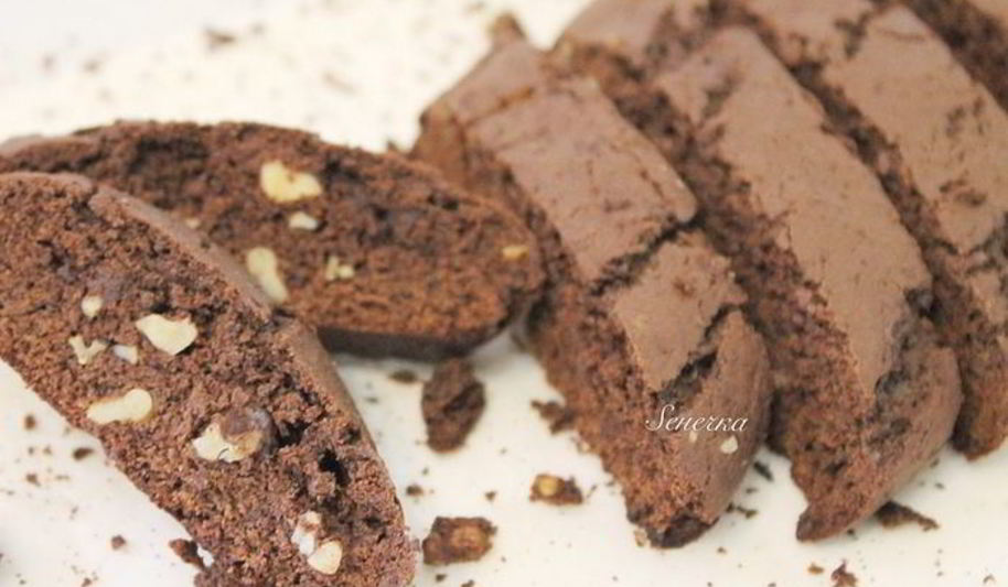 Рецепт бискотти шоколадные