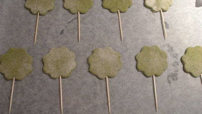 чесночно-укропное печенье из цельнозерновой муки