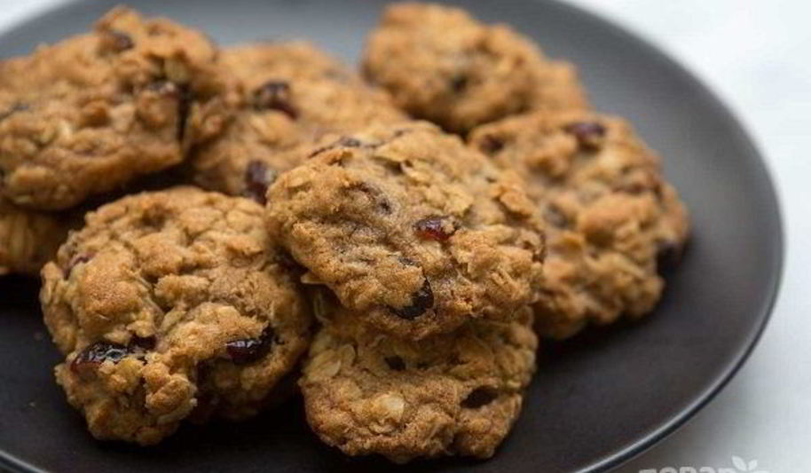 Рецепт домашнего овсяного печенья