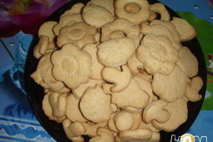 Домашнее песочное печенье