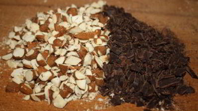 двойные шоколадные бискотти с имбирем