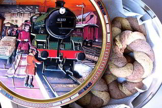 Двухцветное печенье