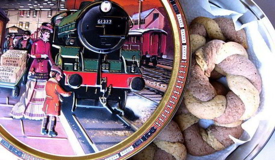 Рецепт двухцветного печенья