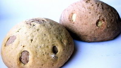 двухцветное печенье