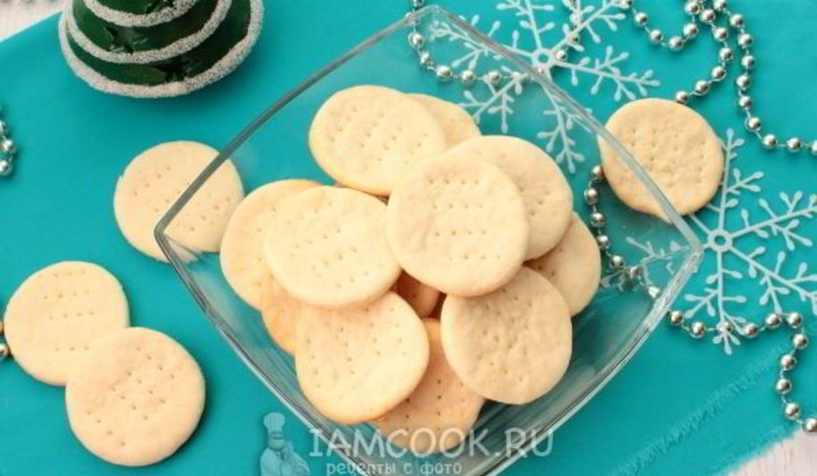 Рецепт галетного печенья