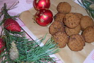 Имбирно-гречневое печенье