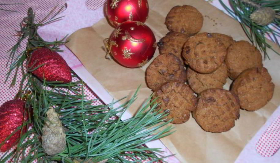 Рецепт имбирно-гречневого печенье