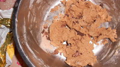 имбирно-гречневое печенье