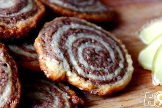 Имбирно-шоколадное печенье