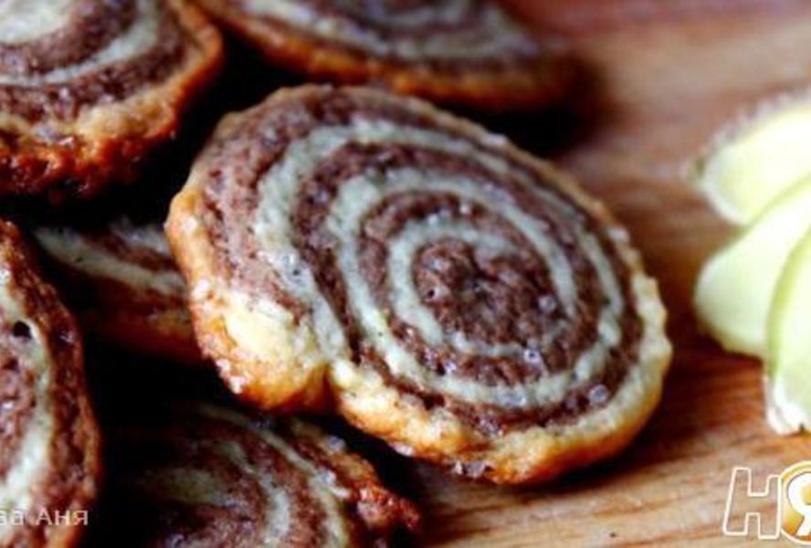 Имбирно-шоколадное печенье